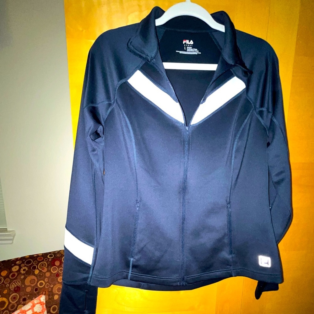 Fila Sport blue and white jacket